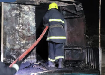 Հրդեհ Արտենի գյուղում