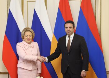 «Ռուսաստանն ու Հայաստանը կապված են բարեկամության ամուր թելերով». Մատվիենկոն շնորհավորել է Սիմոնյանին Հայաստանի Անկախության օրվա առթիվ