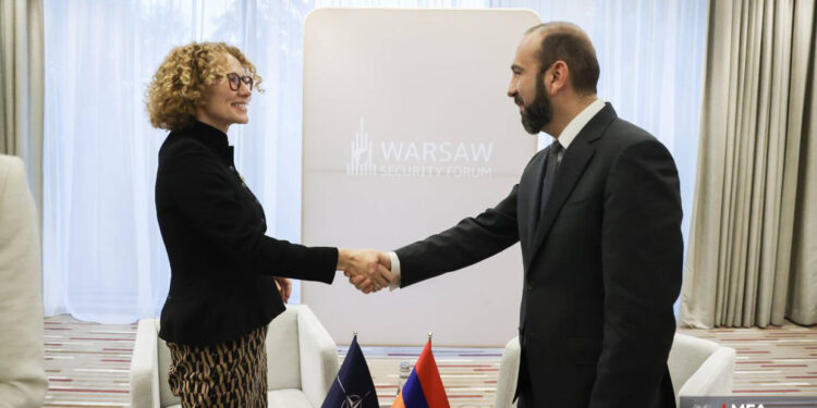 Միրզոյանն ու ՆԱՏՕ-ի գլխավոր քարտուղարի տեղակալը մտքեր են փոխանակել TRIPP-ի իրականացման շուրջ