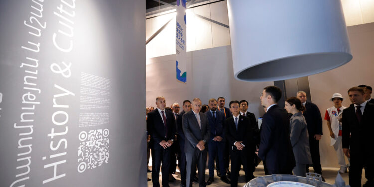 Փաշինյանը Օսակայում բոլորին  հրավիրել է Հայաստանի տաղավար՝ հաղորդակից լինելու դեպի բարեկեցիկ և խաղաղ ապագա տանող Հայաստանի տեսլականին