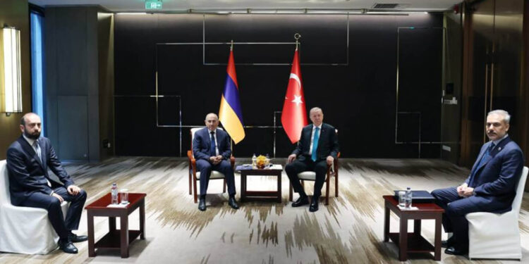 Էրդողանը գոհ է Հայաստանի և Ադրբեջանի միջև խաղաղության գործընթացի առաջընթացից․ Թուրքիայի նախագահի աշխատակազմ