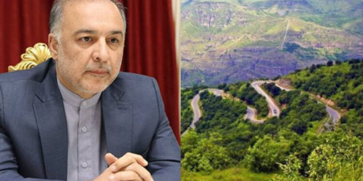 «Միջանցք անունով բան գոյություն չունի, խոսքը ճանապարհի մասին է». Իրանի դեսպանը՝ «Զանգեզուրի միջանցք»-ի մասին