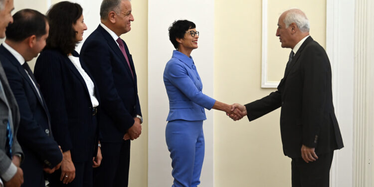 «Խաղաղ կյանքով ապրելու ճանապարհին մենք կարևոր առաջընթաց ենք գրանցել նաև ԵՄ աջակցության շնորհիվ». Խաչատուրյանը՝ Եվրոպական միության պաշտոնյային