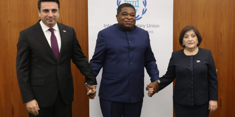 «Ընդգծեցինք կառուցողական երկխոսությունը շարունակելու կարևորությունը». Ալեն Սիմոնյանը՝ Ադրբեջանի խորհրդարանի նախագահի հետ հանդիպման մասին