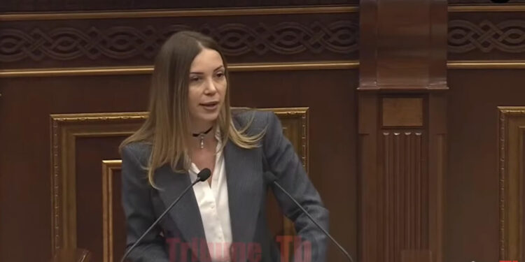 Նիկոլը առավոտյան սրտիկներ է ուղարկում, կեսօրին՝ հրամայում ընդդիմախոսներին ասֆալտին փռել. Աննա Գրիգորյան. տեսանյութ