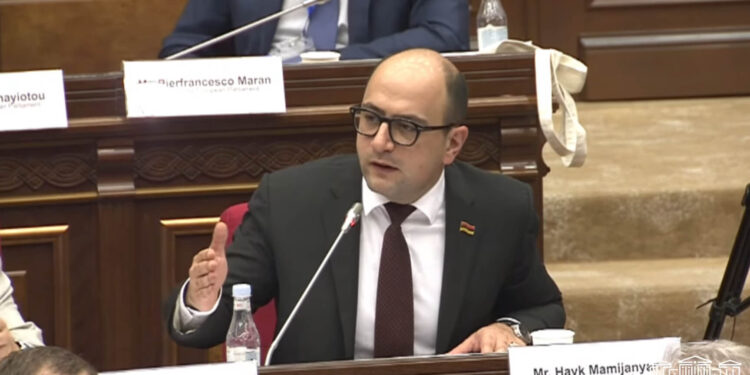 «Բաքվում Կարմիր խաչի գրասենյակի փակումից ի վեր որևէ տեղեկություն չունենք մեր հայրենակիցների որպիսության մասին». Մամիջանյանը՝ Եվրանեսթի նիստին