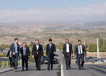 «Հյուսիս-հարավ ճանապարհային միջանցքի Ագարակի հնագիտական վայրը շրջանցող մոտ 8 կմ երկարությամբ ճանապարհահատվածը հանձնվեց շահագործման». Խուդաթյան