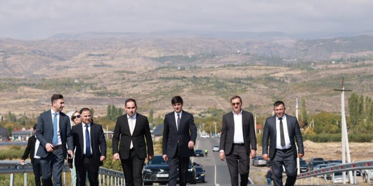 «Հյուսիս-հարավ ճանապարհային միջանցքի Ագարակի հնագիտական վայրը շրջանցող մոտ 8 կմ երկարությամբ ճանապարհահատվածը հանձնվեց շահագործման». Խուդաթյան