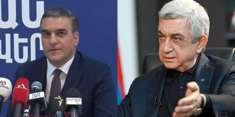 Սերժ Սարգսյանի պրոյե՞կտն եք. Թաթոյանի արձագանքը. տեսանյութ