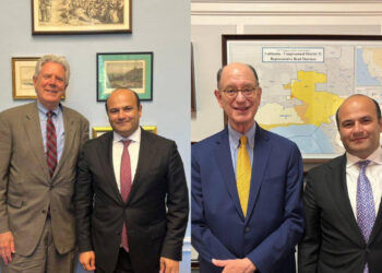 Նարեկ Մկրտչյանը հանդիպել է Ֆրենք Փալլոնի և Բրեդ Շերմանի հետ