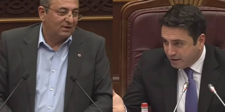 Երեք րոպեանոց տեսանյութ տանք որպես այլ կարծիք կդնե՞ք ձեր լրատվամիջոցում․Սիմոնյանը` Մինասյանին. տեսանյութ