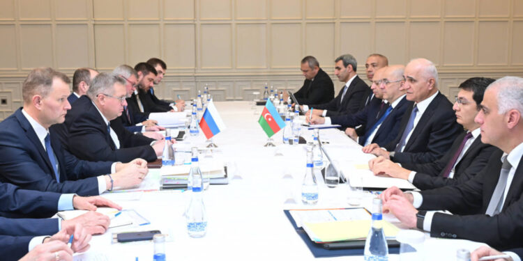 Ադրբեջանի և Ռուսաստանի փոխվարչապետները հանդիպել են Բաքվում