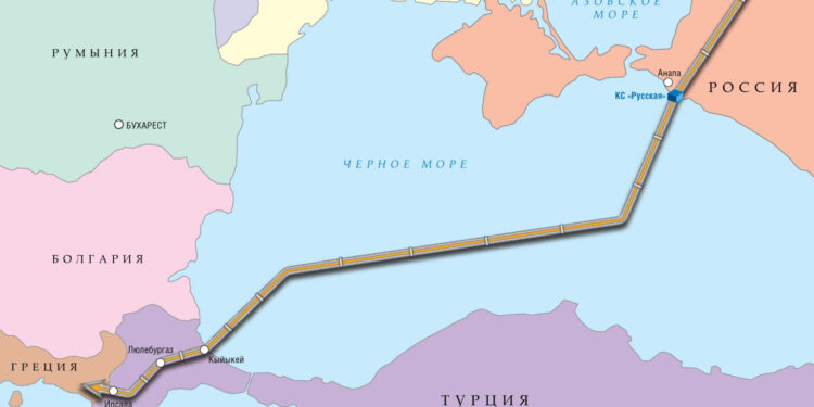 Տեղեկություններ կան «Թուրքական հոսք» գազատարի վրա դիվերսիшյի նախապատրաստման մասին. ՌԴ ԱԴԾ