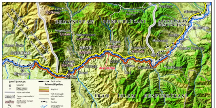 «Ադրբեջանի քարտեզագիրներ» ասոցիացիան պատրաստել է այսպես կոչված «Զանգեզուրի միջանցքի» քարտեզը