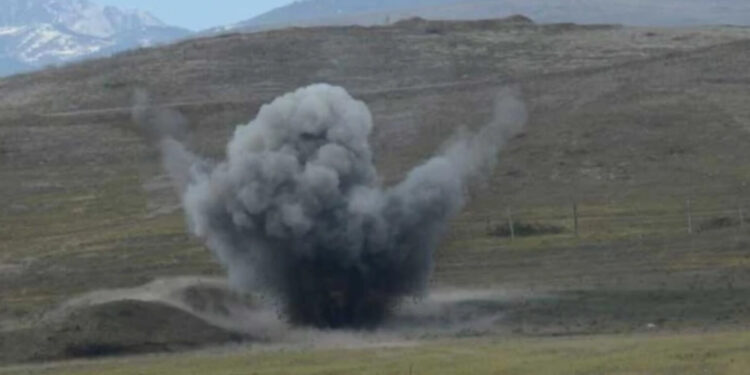 Վարդենիսում 2 պայմանագրային զինծառայող է պшյթել ականի վրա. նրանց կյանքին վտանգ չի սպառնում