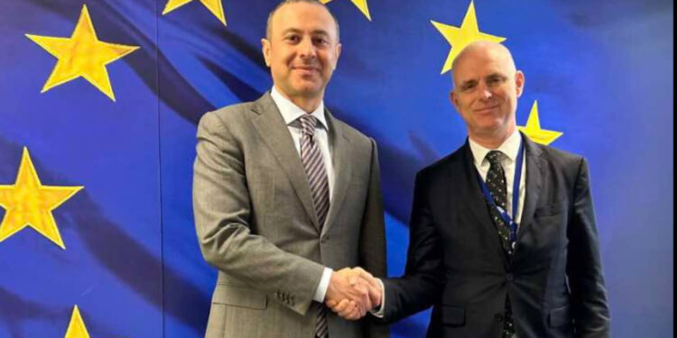 Արմեն Գրիգորյանն ու Եվրոպական հանձնաժողովի նախագահի դիվանագիտական խորհրդականը քննարկել են TRIPP-ի կարևորությունը