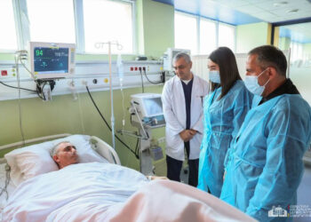 Վնասվածքներ ստացած փրկարարների կյանքին վտանգ չի սպառնում․ ՆԳ նախարարը տեսակցել է հրշեջ-փրկարարներին