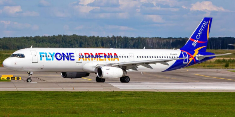 Նոյեմբերի 21-ին Երևան-Բաքու չվերթն իրականացրած ինքնաթիռը եղել է ՀՀ դրոշով. այն պատկանում է FLYONE-ին