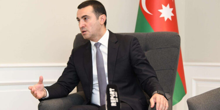 «2020 թ. նոյեմբերի 10-ի եռակողմ հայտարարության 9-րդ կետի համաձայն՝ պետք է ապահովվի անարգել երթևեկություն Ադրբեջանի և Նախիջևանի միջև». Հաջիզադե