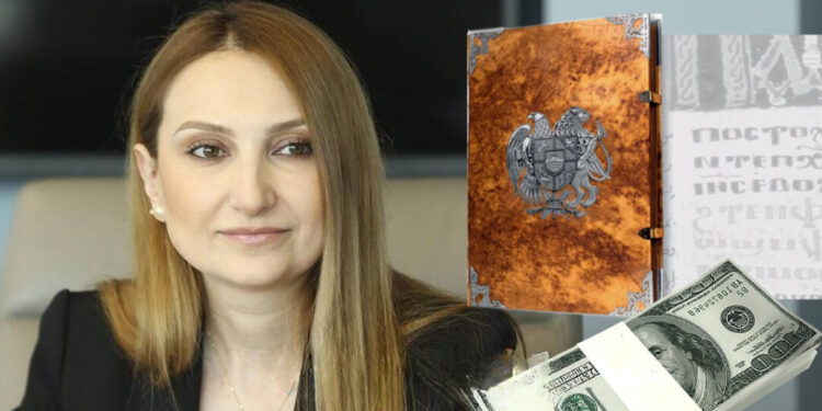 Լիլիթ Մակունցը 1 մլն դրամանոց 2 գիրք է նվեր ստացել. «Ժողովուրդ»