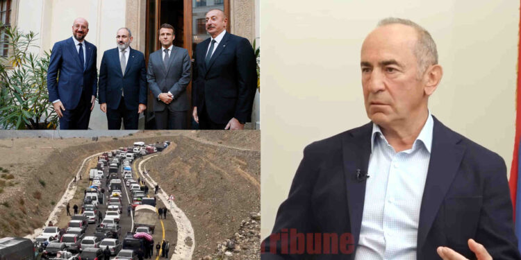 Ղարաբաղի կորուստն ուղղակի հետևանք է Պրահայում ստորագրած հայտարարության․ Քոչարյան. տեսանյութ