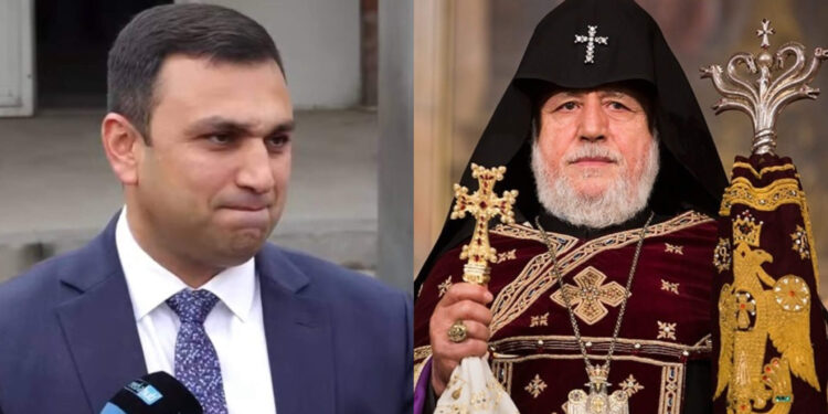 «Խուսափում եմ այդ հարցից, չեմ ուզում մտնել հարցերի շրջափուլի մեջ, որը մեզ ոչ մի տեղ չի տանում». Արգիշտի Մեխակյանը չպատասխանեց հարցին՝ Ամենայն հայոց կաթողիկոսն իր համար Գարեգին Երկրո՞րդ է, թե՞ Կտրիճ Ներսիսյան