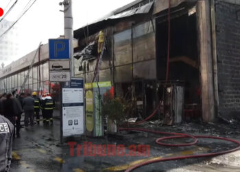 Կոմիտասի պողոտայում գտնվող սուպերմարկետում բռնկված հրդեհը մարվել է, մեկ տուժած հոսպիտալացվել է