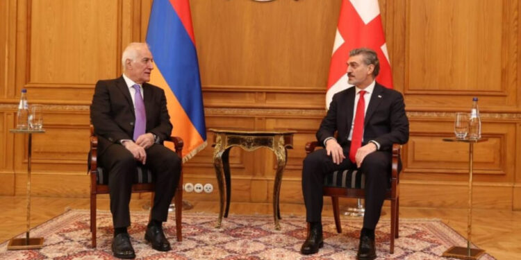 «Վրաստանը ողջունում է Ադրբեջանի և Հայաստանի միջև խաղաղության համաձայնագրի նախաստորագրումը». Կավելաշվիլի