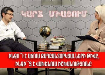 Ինչո՞ւ է աճում քաղբանտարկյալների թիվը, ինչի՞ց է վախենում իշխանությունը. Էդգար Էլբակյան