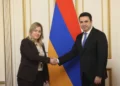 Ալեն Սիմոնյանն ընդունել է Հայաստանում Շվեյցարիայի նորանշանակ դեսպանին