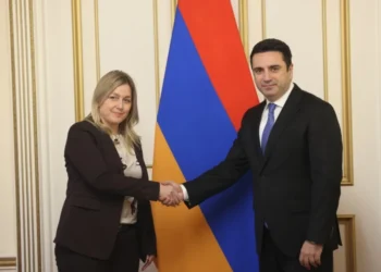 Ալեն Սիմոնյանն ընդունել է Հայաստանում Շվեյցարիայի նորանշանակ դեսպանին