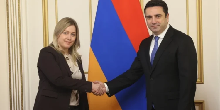 Ալեն Սիմոնյանն ընդունել է Հայաստանում Շվեյցարիայի նորանշանակ դեսպանին