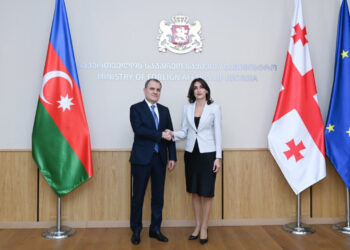 Վրաստանի միջոցով նավթամթերքի արտահանման հարցը քննարկվել է Բայրամով–Բոճորիշվիլի զրույցում