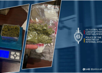 Երևանում ապօրինի թմրամիջոցների հետ կապված ձերբակալվել են վարորդն ու երեք ուղևորներ