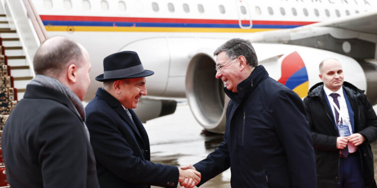 Փաշինյանը ժամանել է Մոսկվա