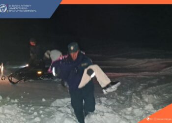 Փրկարարները ձնագնացով օգնության են հասել Միրաքի երեխաներին