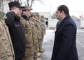 Պաշտպանության նախարարն այցելել է զորամաս և հանդիպել սպայական կազմի հետ