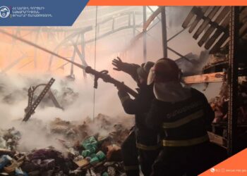 Շերամի փողոցում գտնվող արտադրամասի պահեստում բռնկված հրդեհը մարվել է