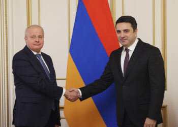Ալեն Սիմոնյանն ընդունել է Հայաստանում ՌԴ դեսպան Սերգեյ Կոպիրկինին