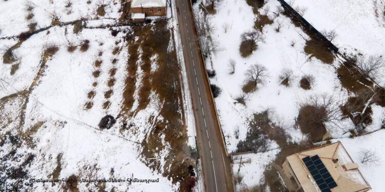 Ձնաբքի հետևանքով Վարդենյաց լեռնանցքն ու մի շարք ճանապարհներ դժվարանցանելի են