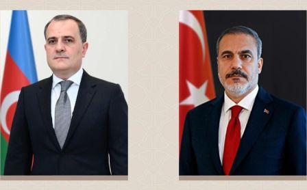 Ադրբեջանի և Թուրքիայի ԱԳ նախարարները քննարկել են տարածաշրջանային անվտանգության հարցեր