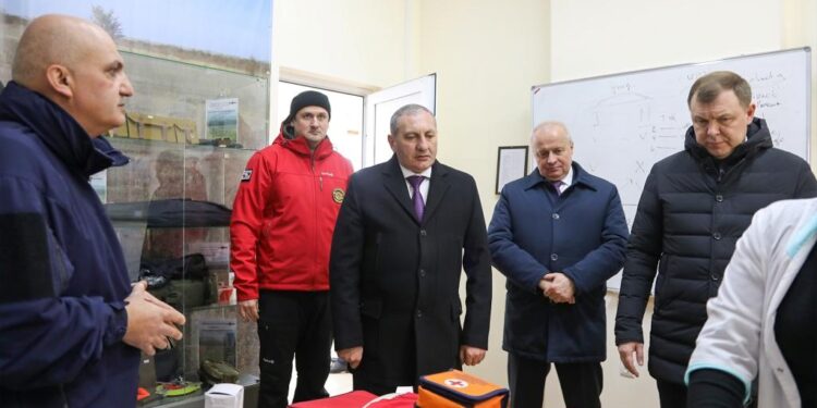 Արամ Ղազարյանն ու Վյաչեսլավ Բուտկոն հետևել են ցուցադրական վարժանքին