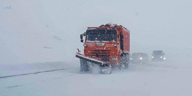 Փետրվարի 13-ի առավոտյան իրավիճակը ճանապարհներին․ Շինուհայր–Հարժիս ավտոճանապարհը փակ է բքի պատճառով