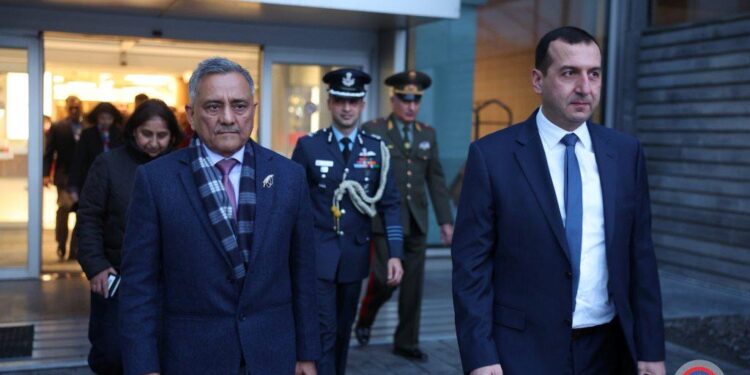 ՀՀ-ում է Հնդկաստանի զինված ուժերի բարձրաստիճան պատվիրակությունը