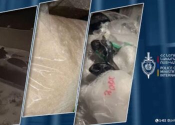 Ոստիկանները ապօրինի շրջանառությունից հանել են մոտ 2,5 կգ մեթամֆետամին․ ՔՈԳՎ հերթական բացահայտումը