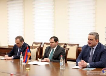 Հայաստան–ԱՄՆ պաշտպանական գործընկերություն․ Պապիկյանն ընդունել է Դեյվիդ Ալենին