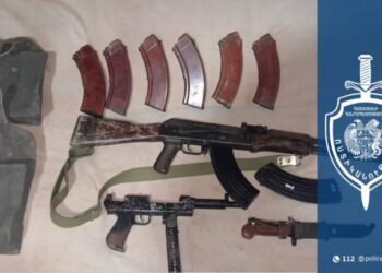 Տավուշում 68-ամյա տղամարդու տանը հայտնաբերվել է ապօրինի զենք-զինամթերք