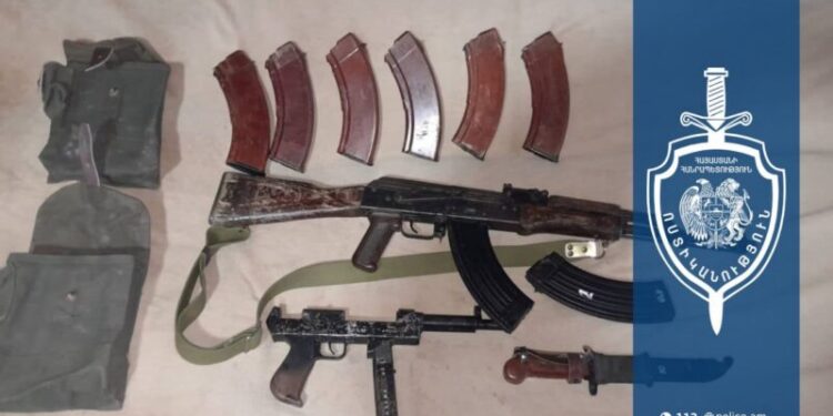 Տավուշում 68-ամյա տղամարդու տանը հայտնաբերվել է ապօրինի զենք-զինամթերք