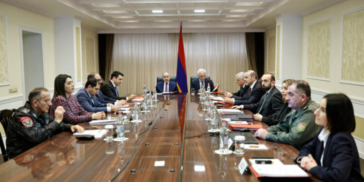 Նիկոլ Փաշինյանի գլխավորությամբ տեղի է ունեցել Անվտանգության խորհրդի նիստ