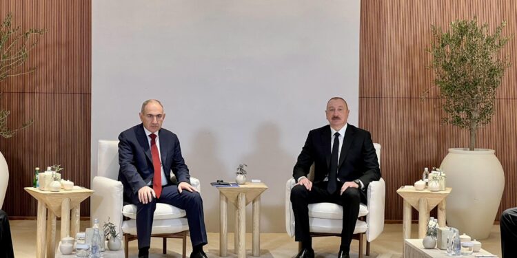 Նիկոլ Փաշինյանը Աբու Դաբիում հանդիպում է ունեցել Իլհամ Ալիևի հետ